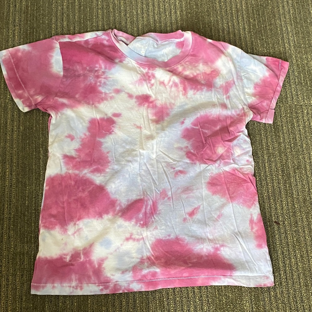 Vibrant Tie-Dye Short Sleeve Tee